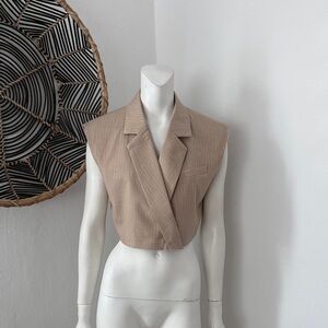 NEW, Mimosa Tan Sleeveless Vest